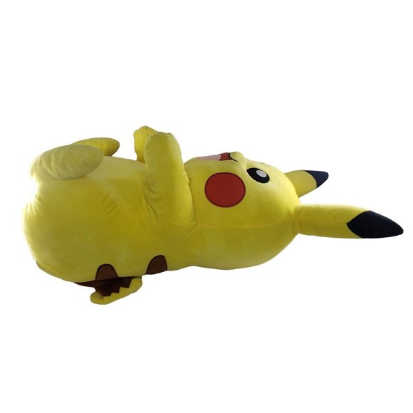 WCT Wicked Cool Toys Pokemon Pikachu Plush Stuffed Animal Large 24" 2020 - Picture 6 of 8